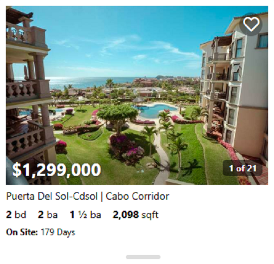 Modern Cabo del Sol home with sleek architecture, open floor plan, and private courtyard.